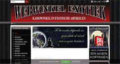 Desktop Screenshot of exotiek.nl